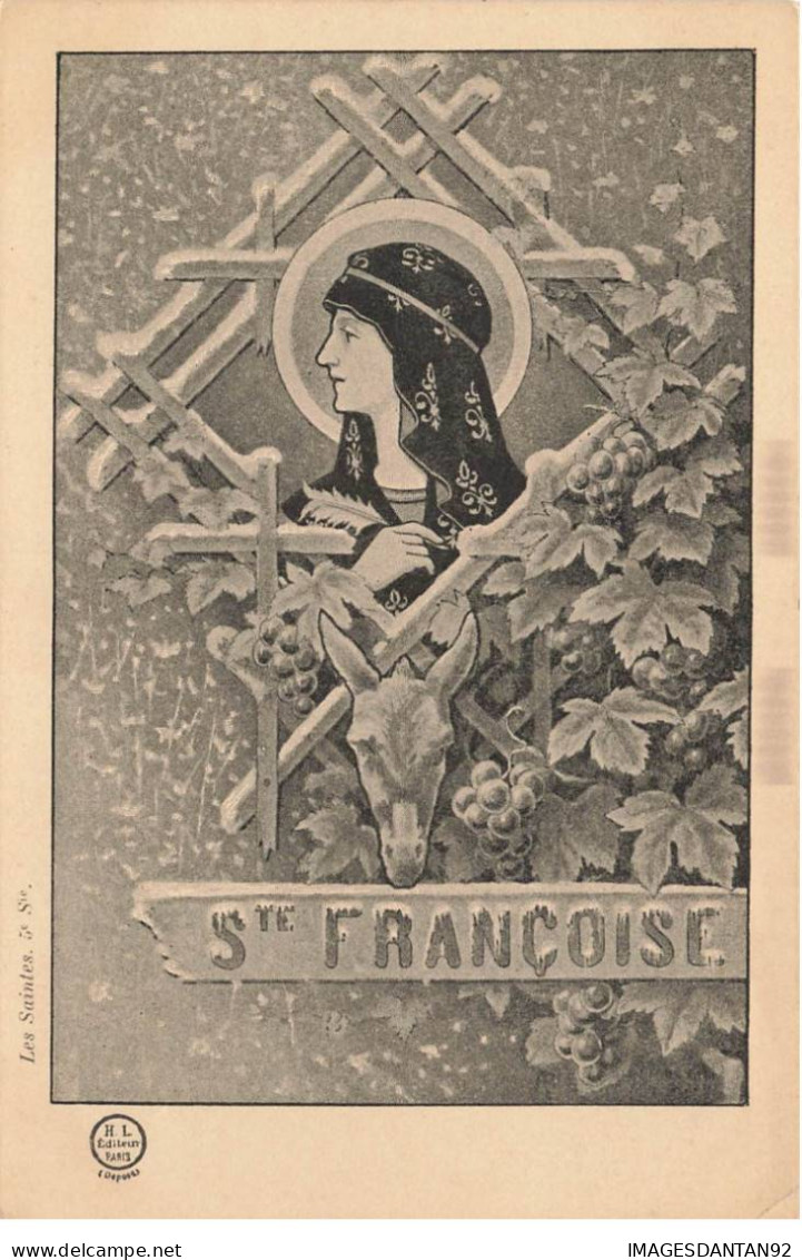 ILLUSTRATEUR #FG55605 ART NOUVEAU LES SAINTES STE FRANCOISE HINGRE LOUIS THEOPHILE - Voor 1900