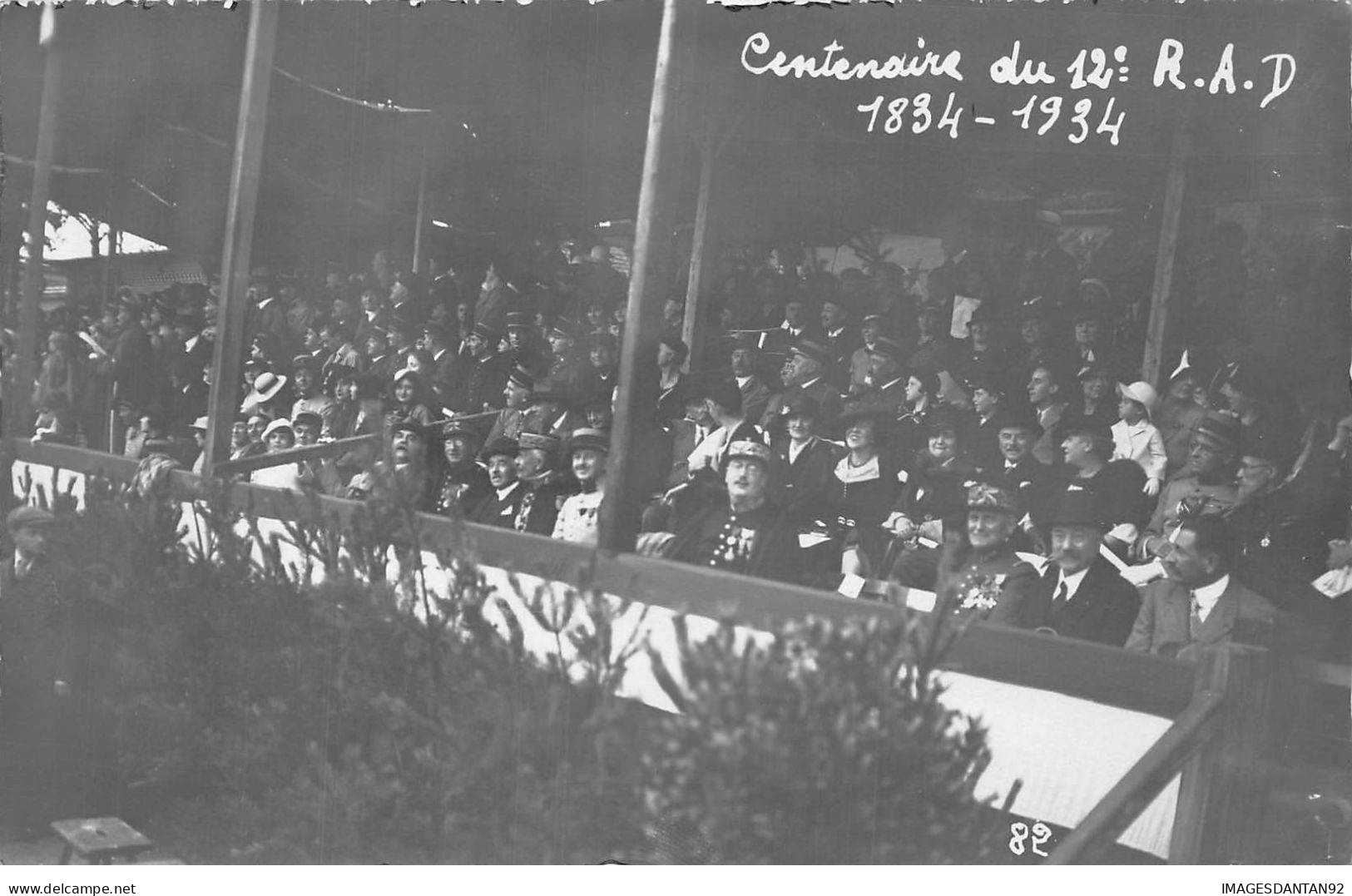 67 HAGUENAU #FG55386 CENTENAIRE DU 12 EME R.A.D. 1834 / 1934 JACQUES FESCHOTTE CARTE PHOTO - Haguenau