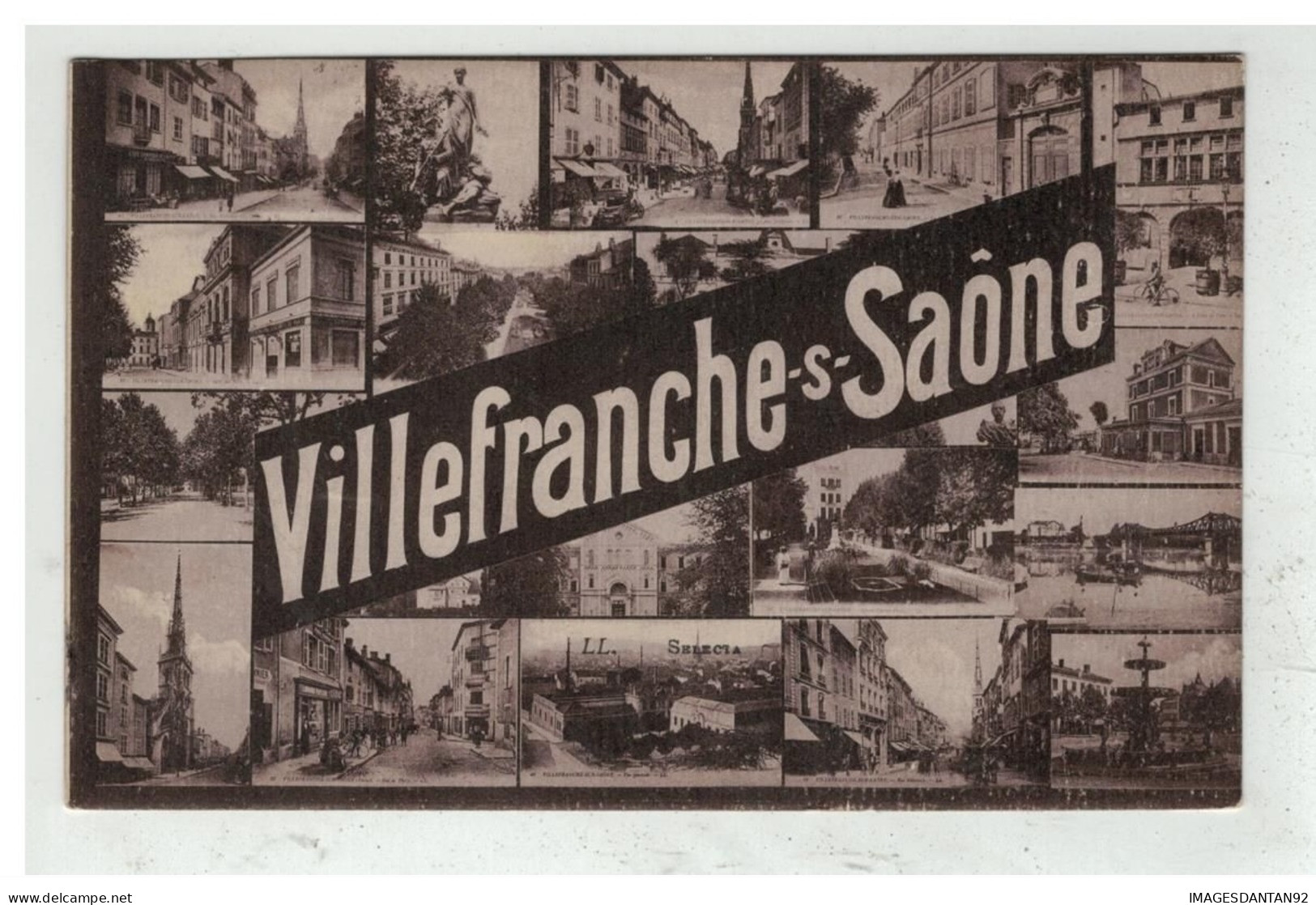 69 VILLEFRANCHE SUR SAONE #12114 VUES MULTIPLES - Villefranche-sur-Saone