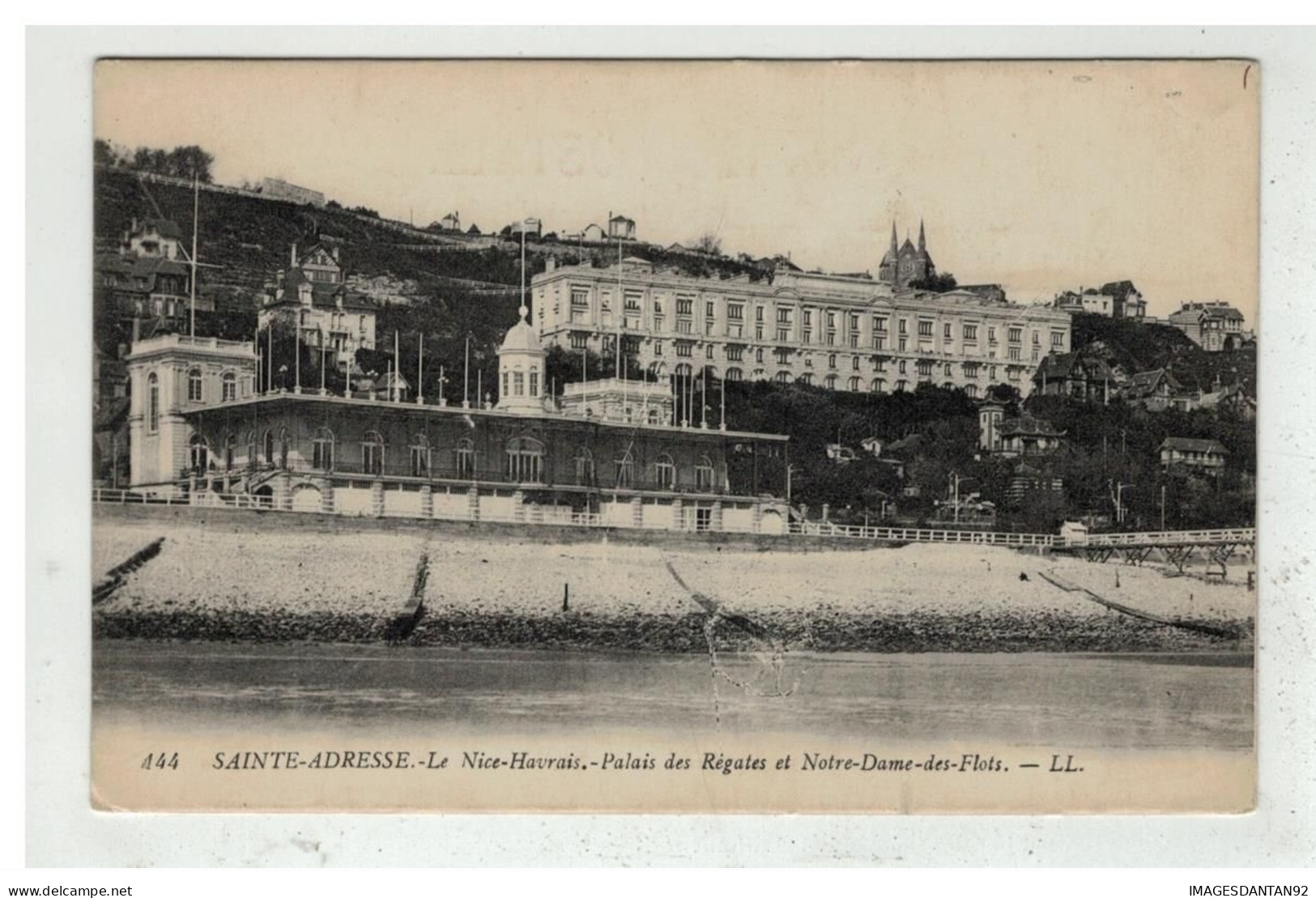 76 SAINTE ADRESSE #13675 LE NICE HAVRAIS PALAIS DES REGATES ET NOTRE DAME DES FLOTS N°144 - Sainte Adresse