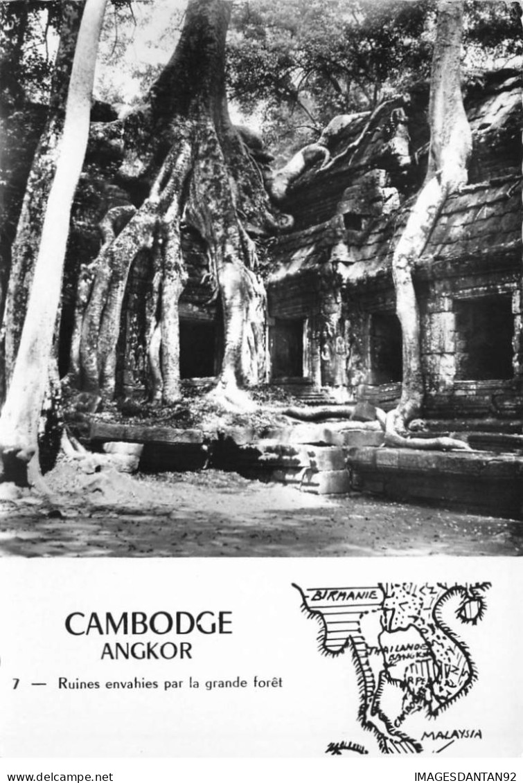 CAMBODGE #FG56118 ANGKOR RUINES ENVAHIESPAR LA GRANDE FORET - Cambodge