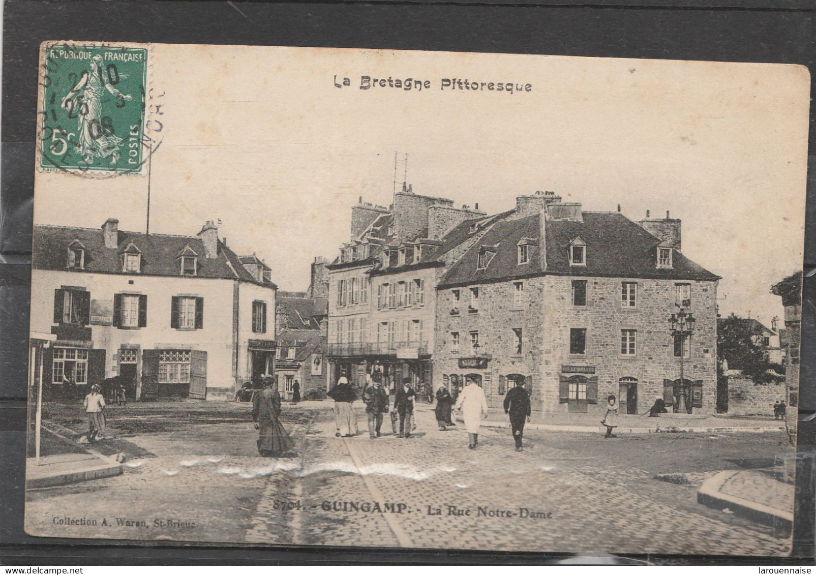 22 - GUINGAMP - La Rue Notre Dame - Guingamp