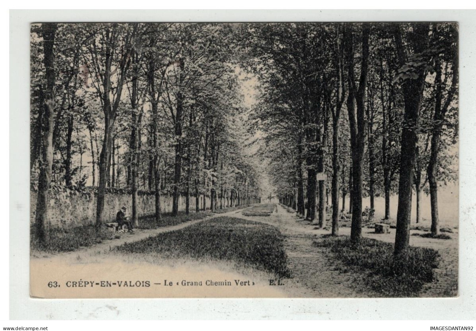 60 CREPY EN VALOIS #10079 LE GRAND CHEMIN VERT N°63 - Crepy En Valois