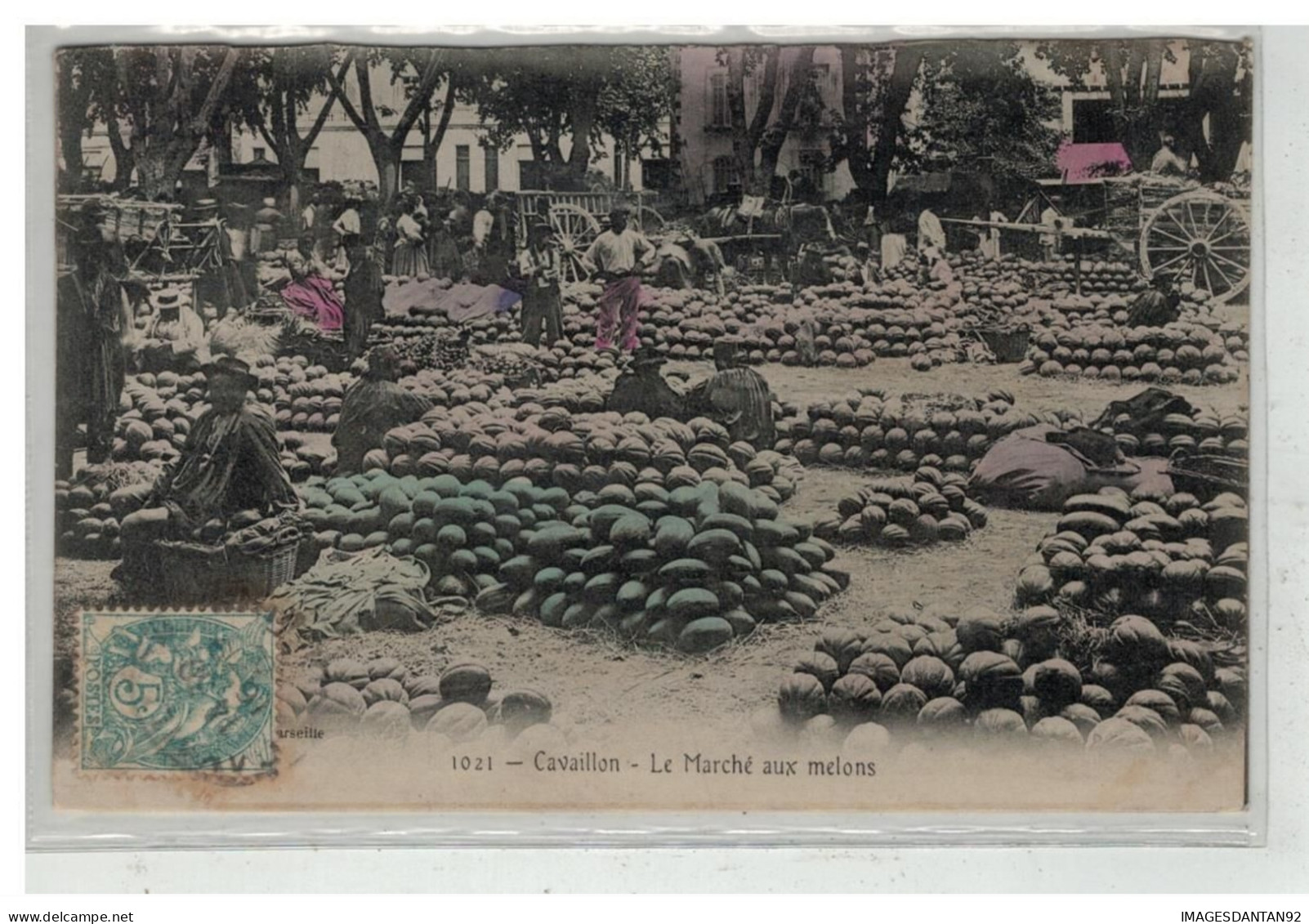 84 CAVAILLON #16526 LE MARCHE AUX MELONS - Cavaillon