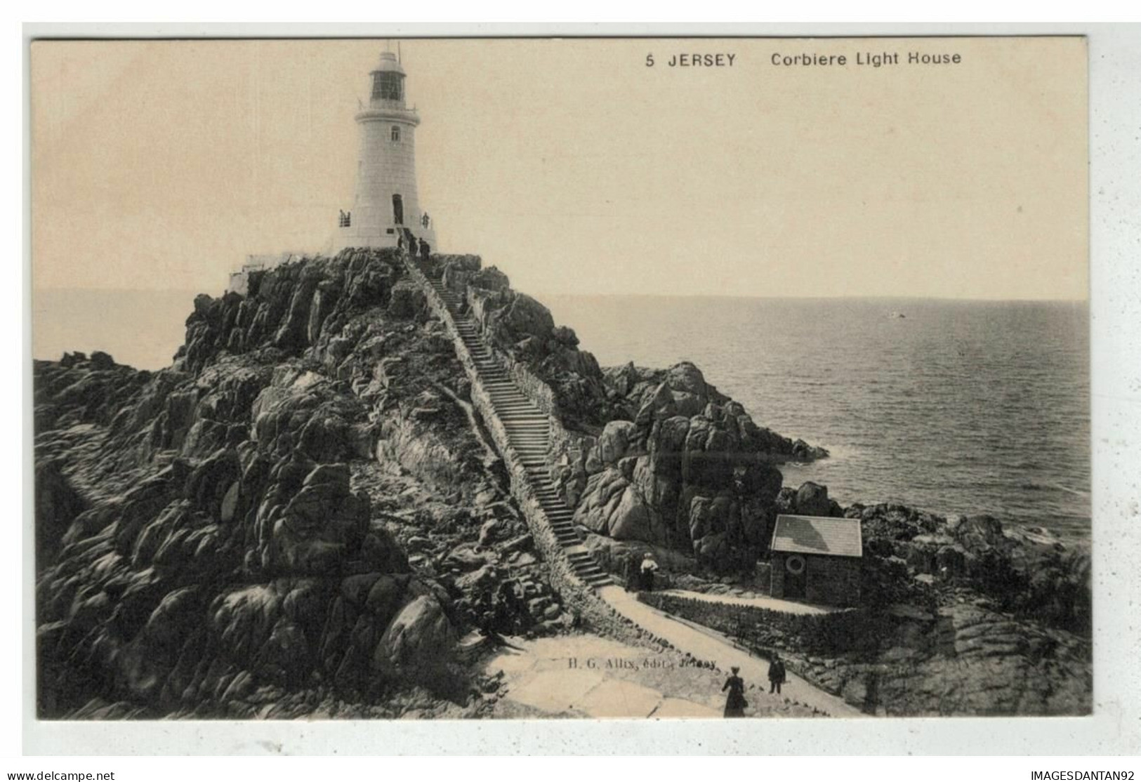 JERSEY #15693 CORBIERE LIGHT HOUSE N°5 - Otros & Sin Clasificación