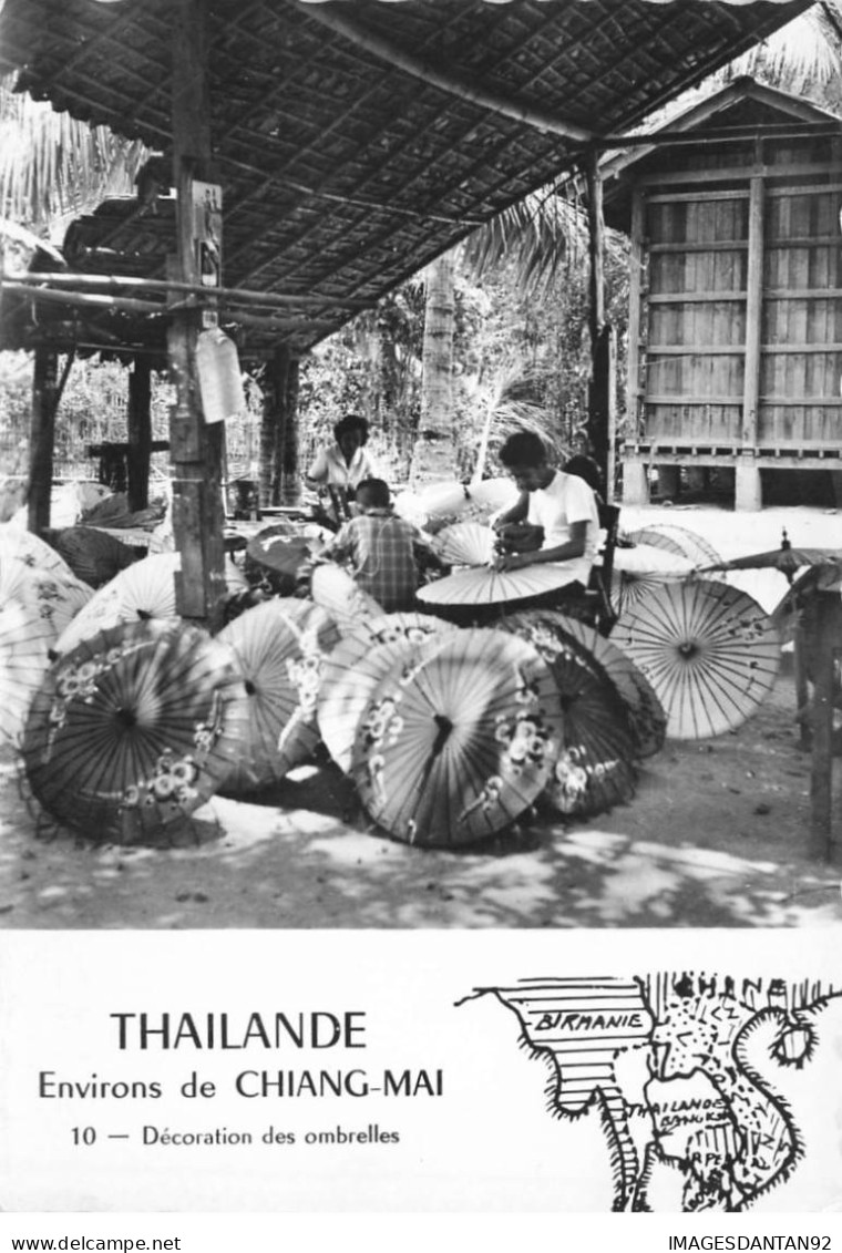 THAILANDE #FG56124 CHIANG MAI DECORATIONS DES OMBRELLES - Thaïlande