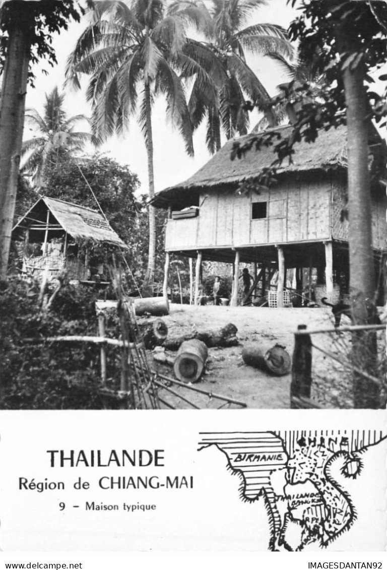 THAILANDE #FG56125 CHIANG MAI MAISON TYPIQUE - Thaïland