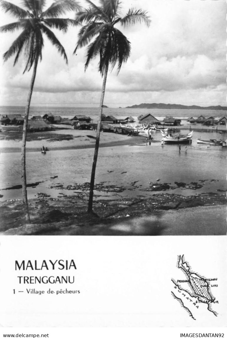 MALAYSIA #FG56114 TRENGGANU VILLAGE DE PECHEURS - Malesia