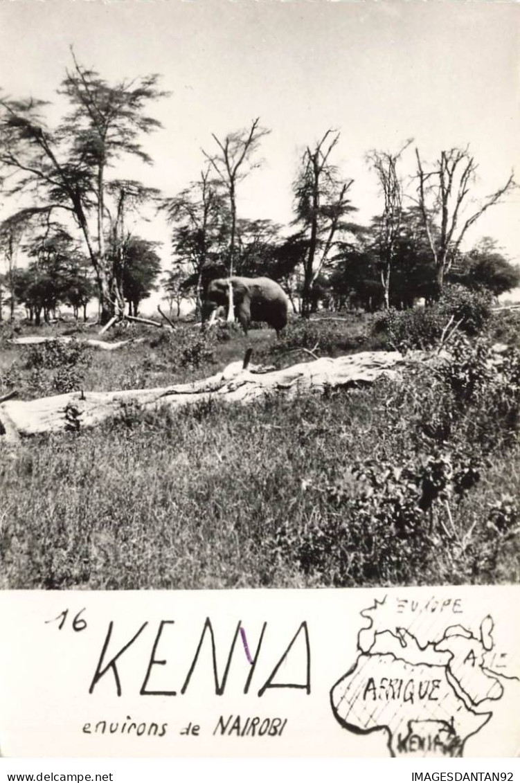 KENYA #FG56156 NAIROBI ELEPHANT - Kenia