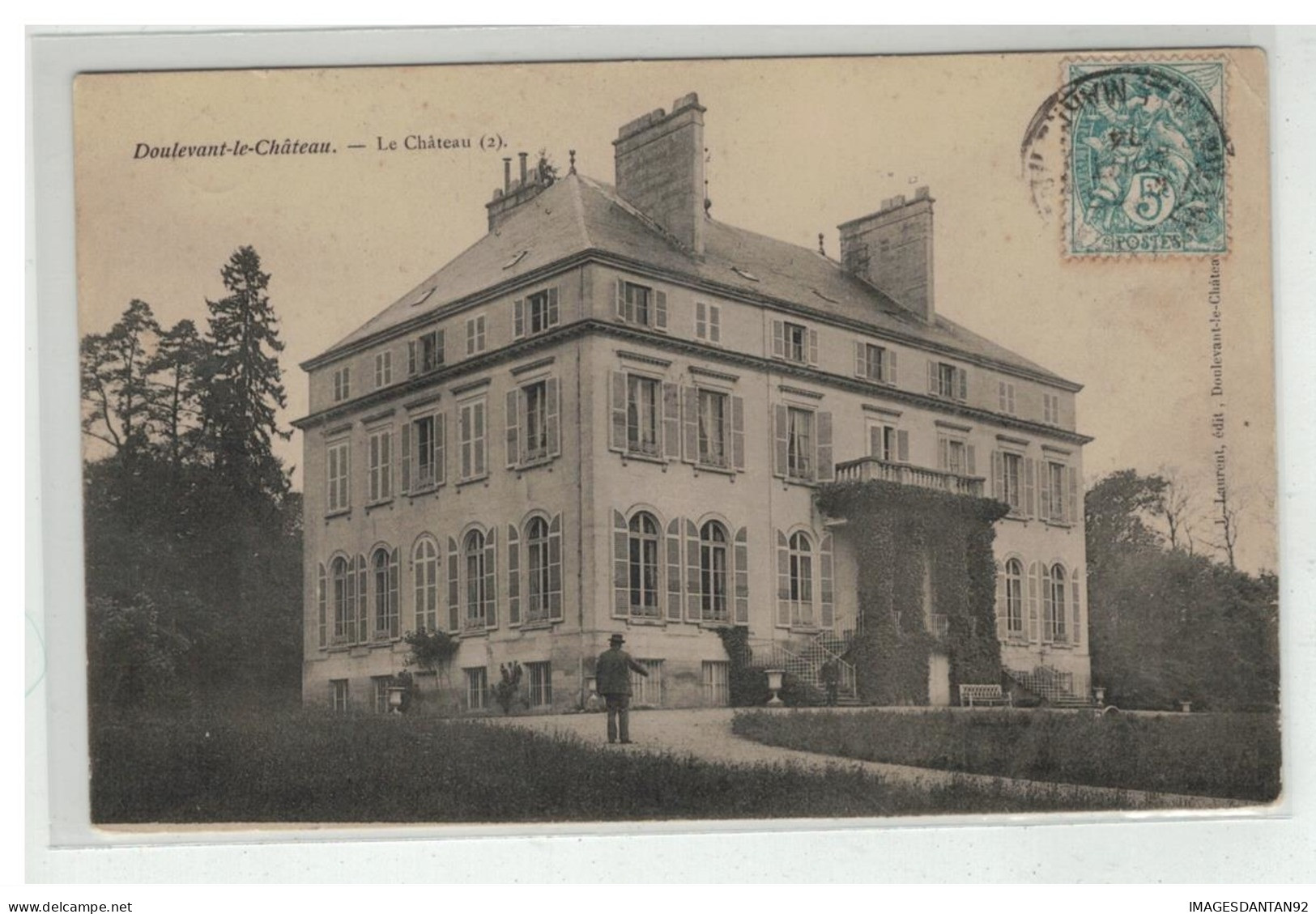 52 DOULEVANT LE CHATEAU CHATEAU VUE N°2 - Doulevant-le-Château