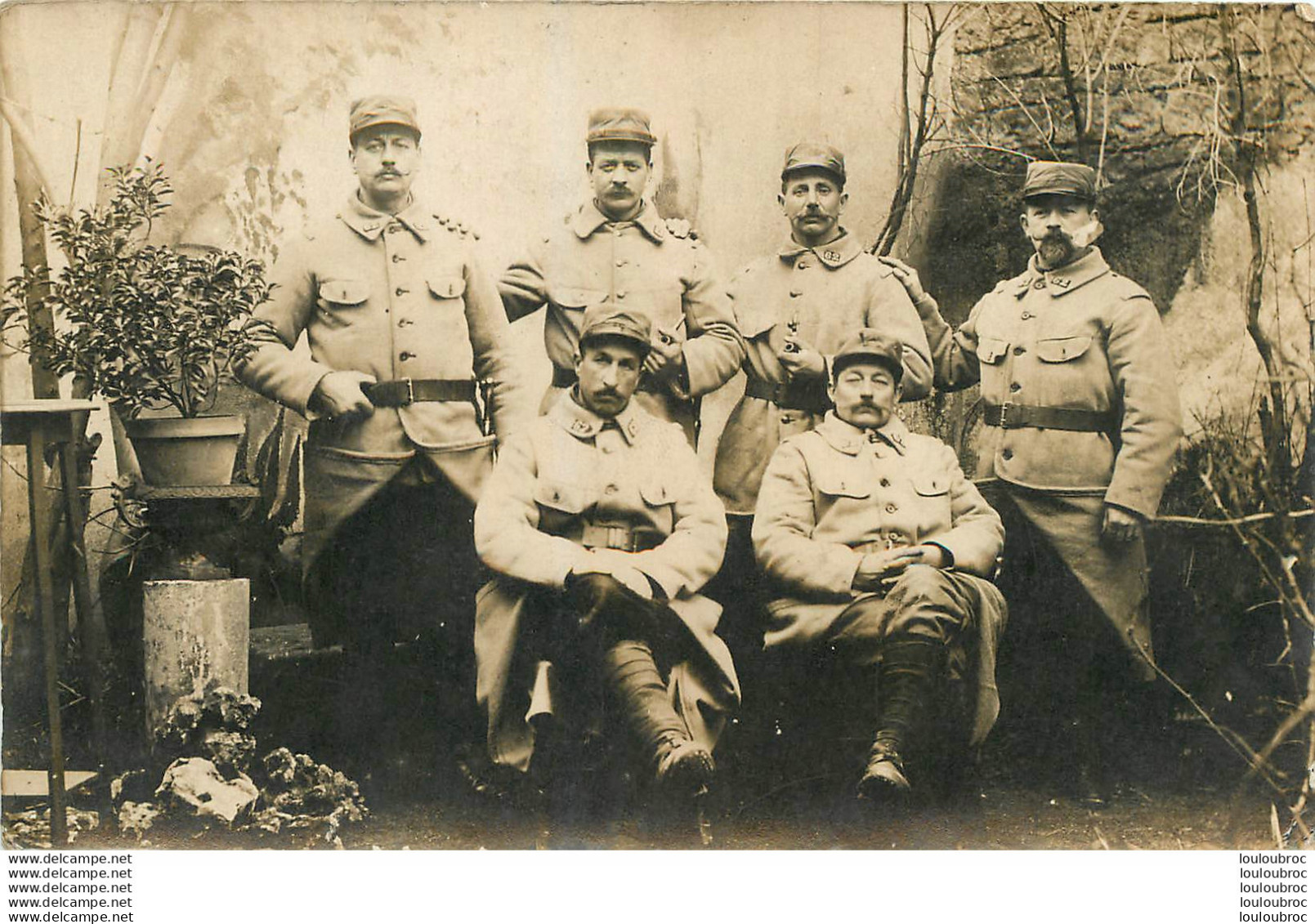 CARTE PHOTO SOLDATS REGIMENT N°62 - Regimenten