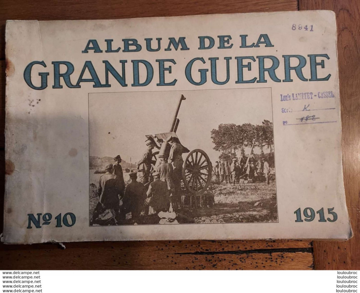 ALBUM DE LA GRANDE GUERRE DER GROSSE KRIEG IN BILDERN  N°10  1915  PUBLIE PAR DEUTSCHER  UBERSEEDIENST 48 PAGES - 1914-18