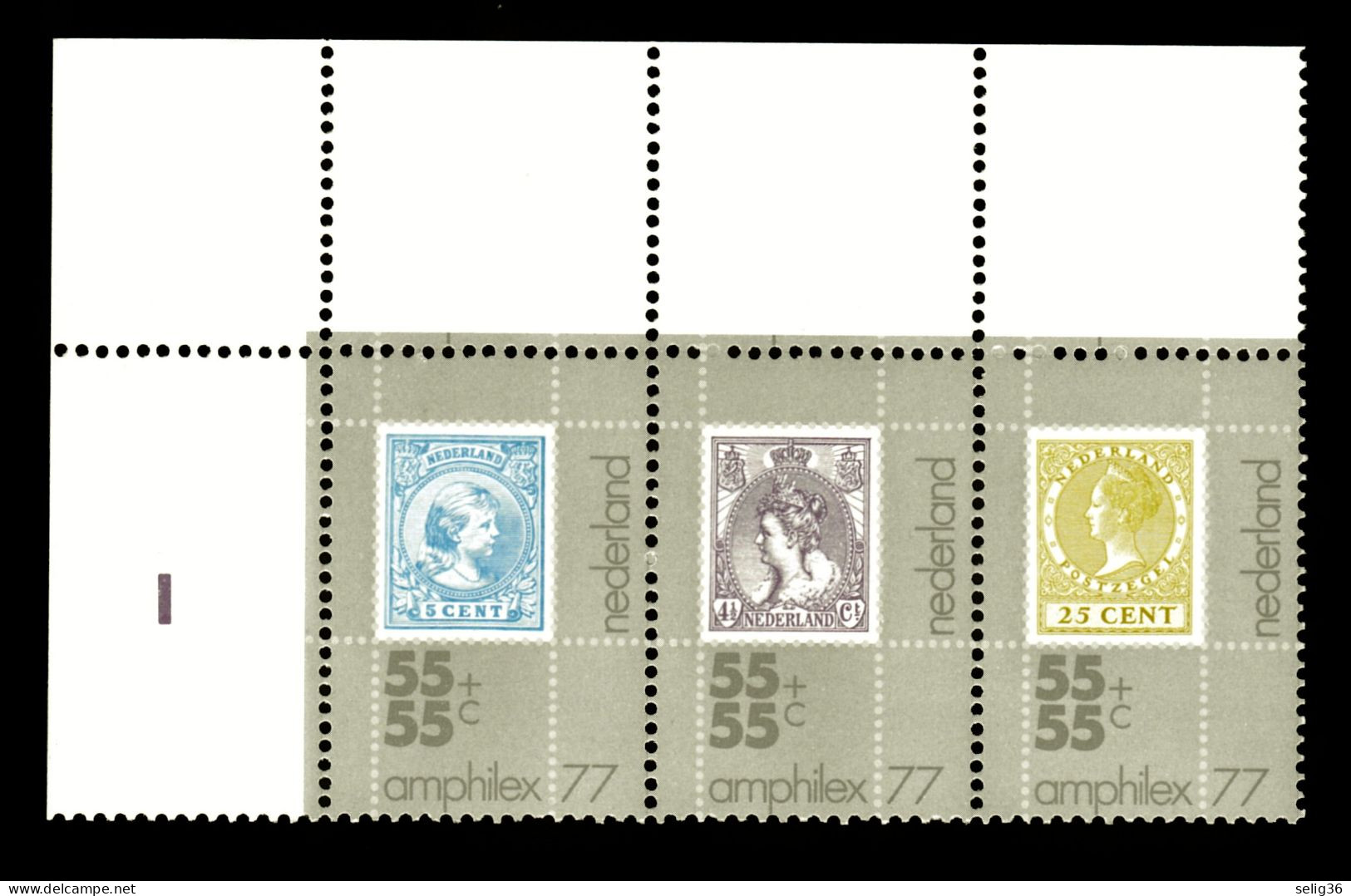 PAYS-BAS 1976 YT 1054-1056 ** Et 1057-1058 ** - Neufs