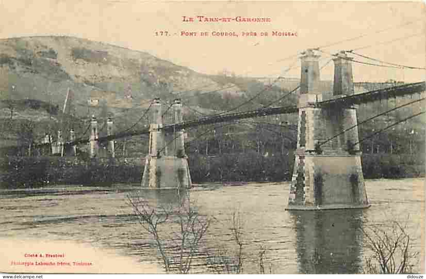 82 - Boudou - Pont De Coudol Près De Moissac - CPA - Voir Scans Recto-Verso - Other & Unclassified