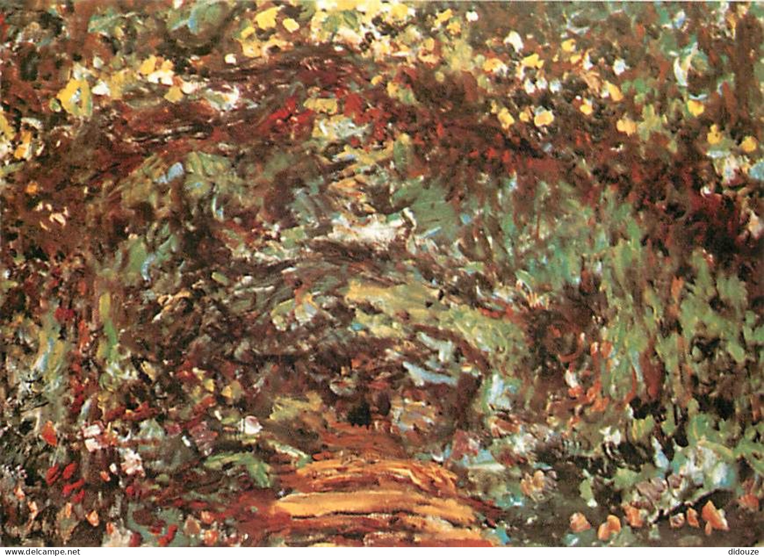 Art - Peinture - Claude Monet - Flower Garden , 1920-22 - Carte Neuve - CPM - Voir Scans Recto-Verso - Peintures & Tableaux