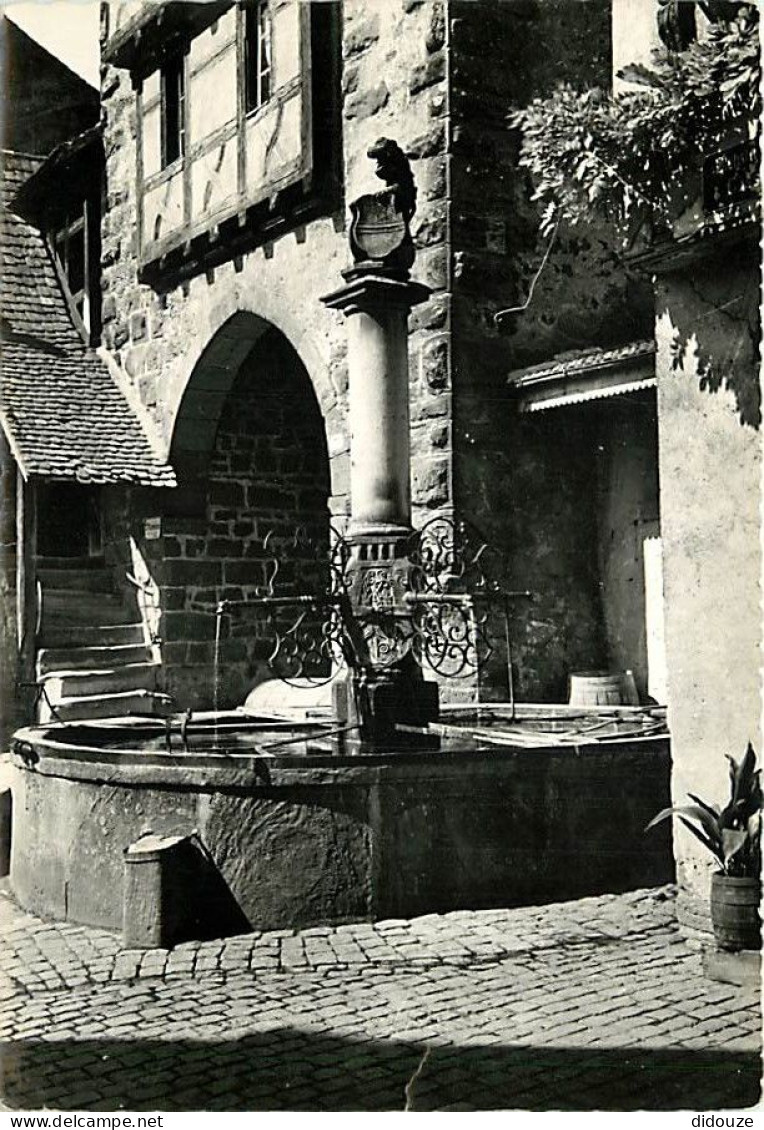 68 - Riquewihr - Fontaine De Sinnbrunn (1560) - Mention Photographie Véritable - CPSM Grand Format - Voir Scans Recto-Ve - Riquewihr