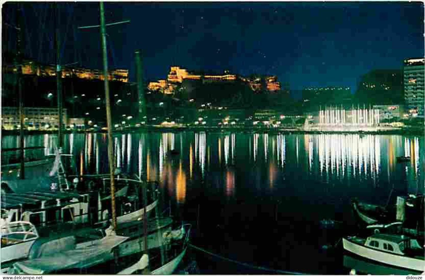 Monaco - La Rade Vue De Nuit - Bateaux - Carte Neuve - CPM - Voir Scans Recto-Verso - Other & Unclassified