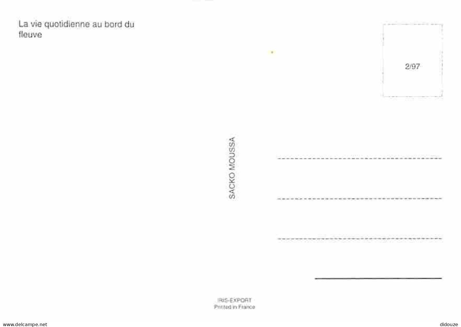 Mali - La Vie Quotidienne Au Bord Du Fleuve - Multivues - Carte Neuve - CPM - Voir Scans Recto-Verso - Malí