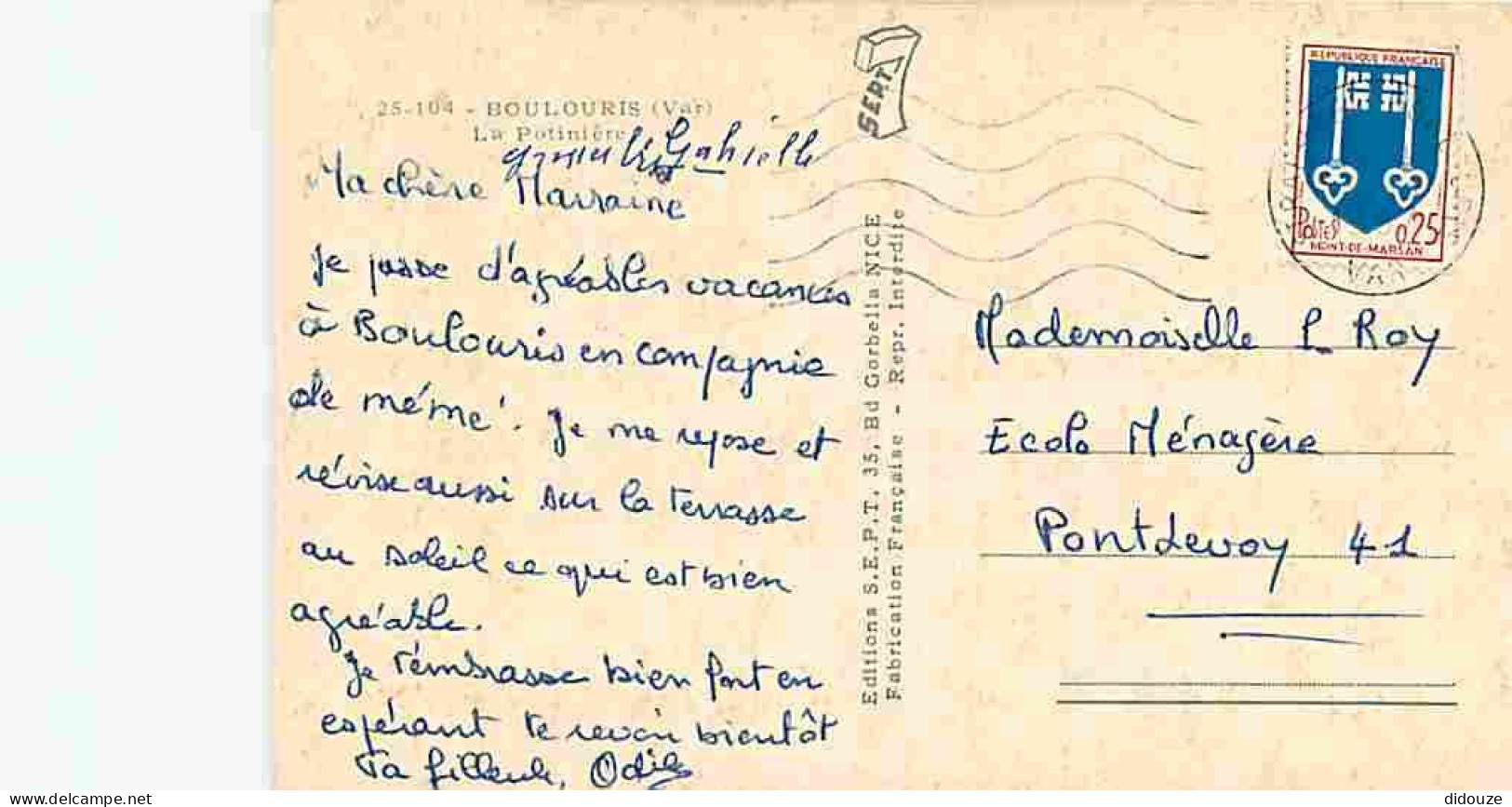 83 - Boulouris - La Potinière - CPM - Voir Scans Recto-Verso - Boulouris