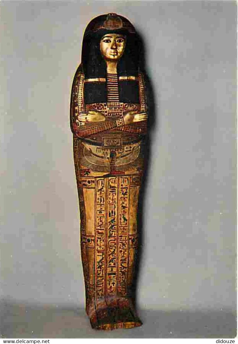 Art - Antiquités - Paris - Musée Du Louvre - Antiquités Egyptiennes - Couvercle D'un Des Cercueils De La Chanteuse D'Amo - Antike