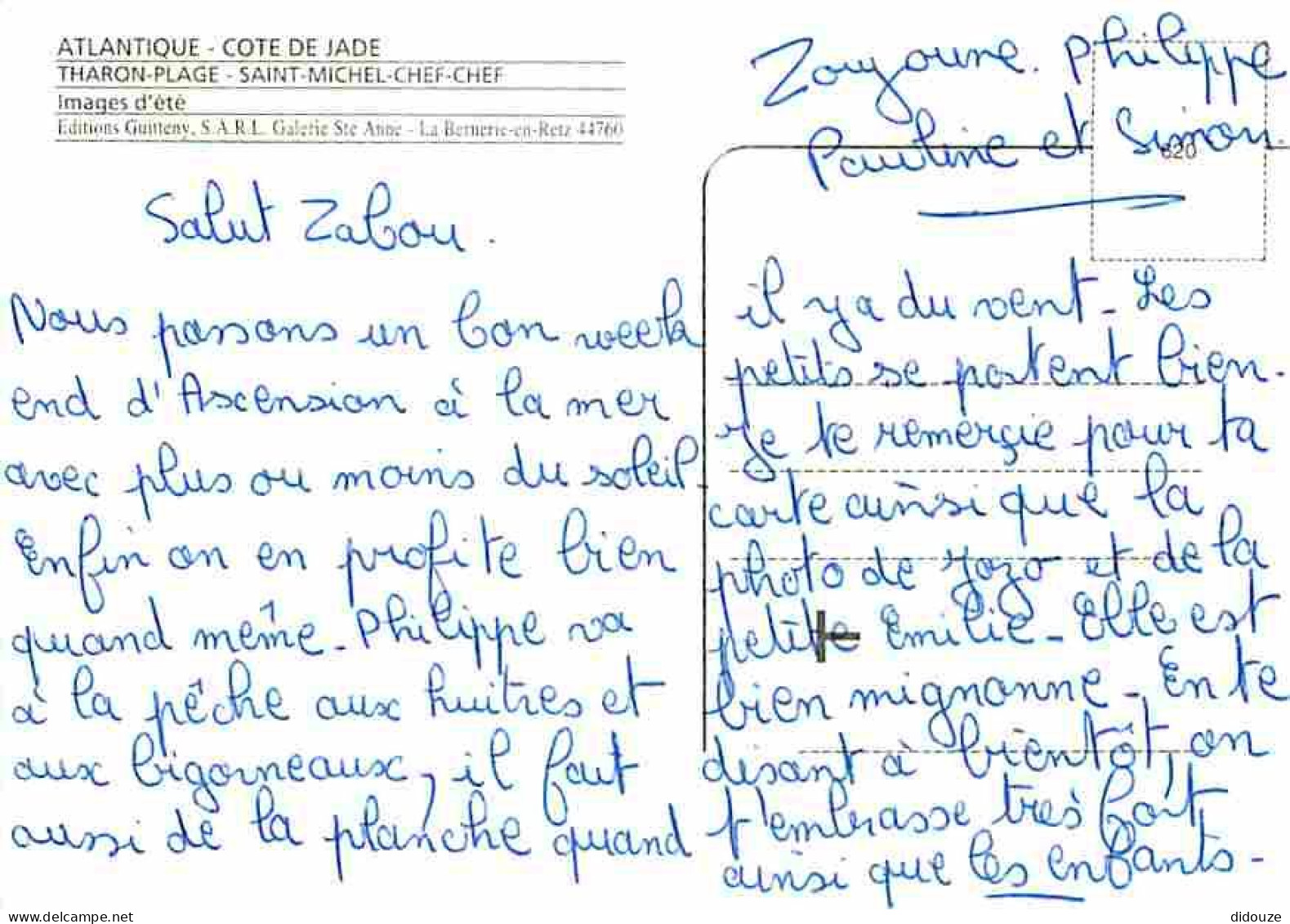 44 - Tharon Plage Saint Michel Chef Chef - Multivues - Plage - CPM - Voir Scans Recto-Verso - Saint-Michel-Chef-Chef