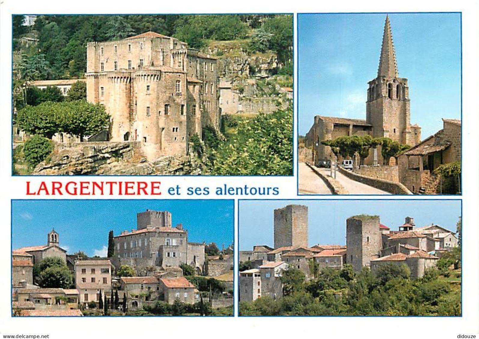 07 - Largentière - Et Ses Alentours - Multivues - CPM - Carte Neuve - Voir Scans Recto-Verso - Largentiere