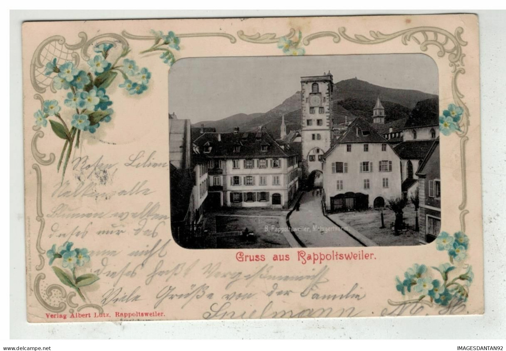 68 RAPPOLTSWEILER RIBEAUVILLE  #15267 GRUSS AUS - Ribeauvillé