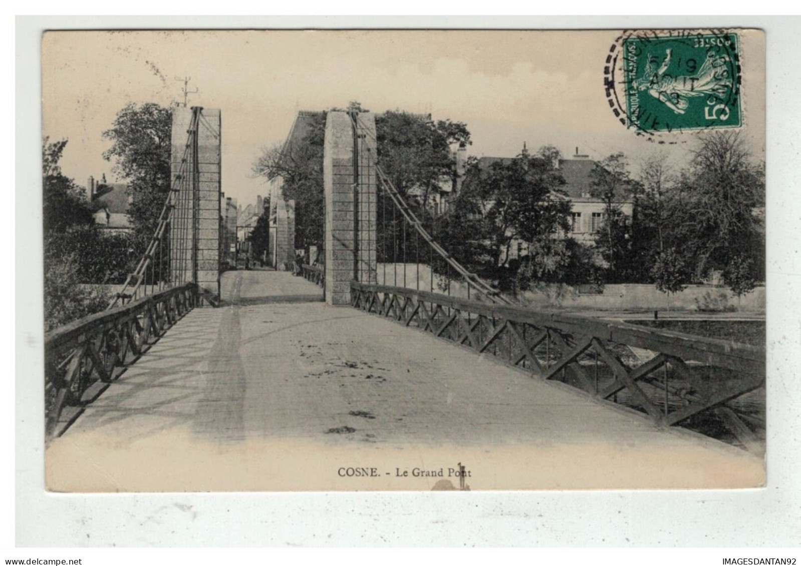 58 COSNES #10555 LE GRAND PONT - Cosne Cours Sur Loire