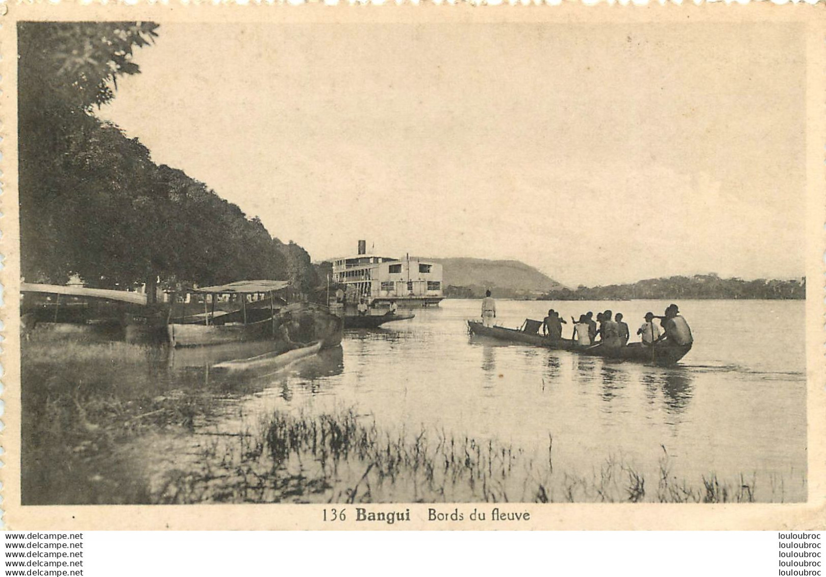 BORDS DU FLEUVE EDITION ARTIAGA  SILVA N°136 - Centrafricaine (République)