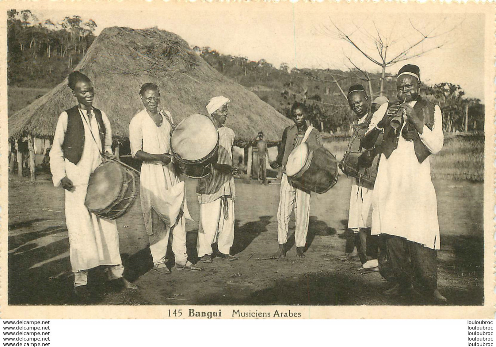 BANGUI MUSICIENS ARABES EDITION ARTIAGA  SILVA - Repubblica Centroafricana
