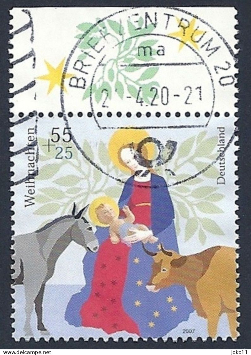 Deutschland, 2007, Mi.-Nr. 2627, Gestempelt - Used Stamps