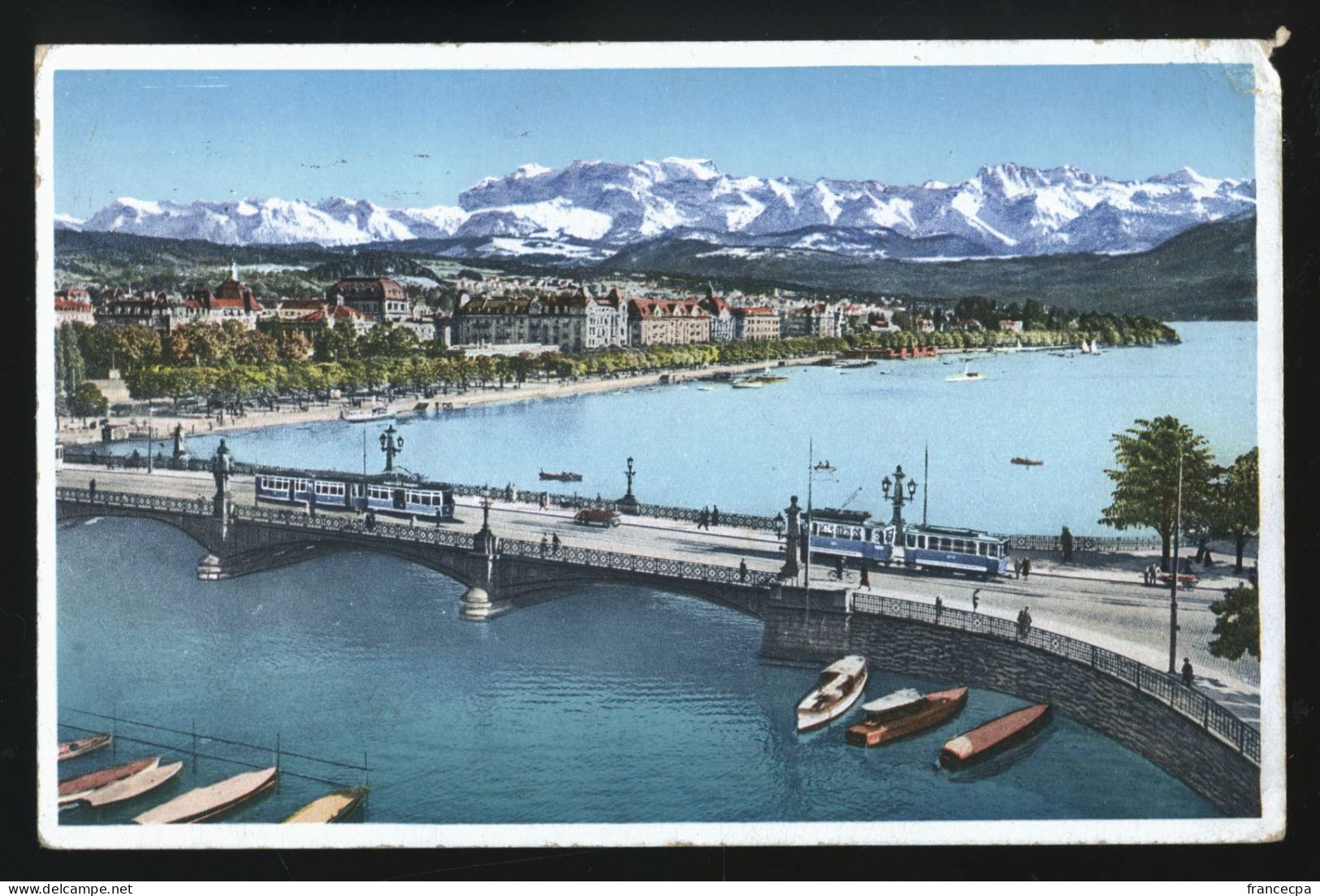 14879 - SUISSE -  ZURICH - Quaibrücke Und Utoquai - Zürich