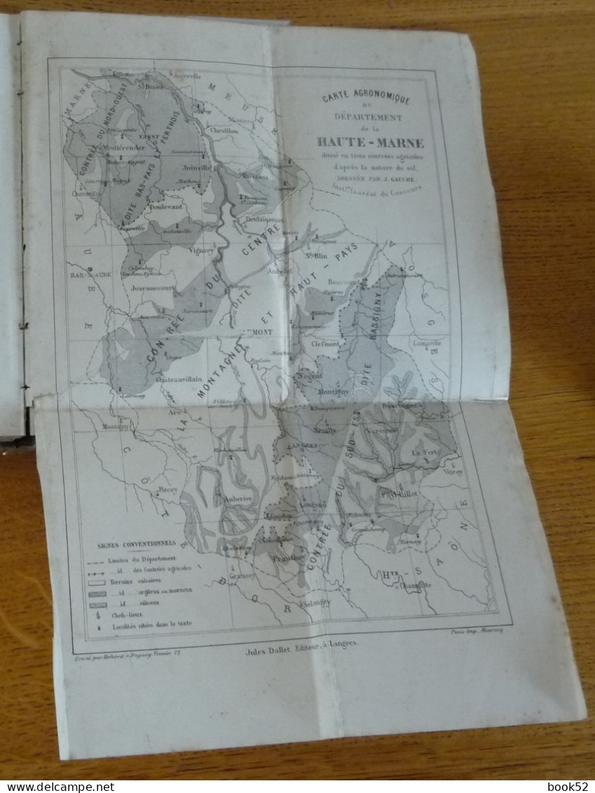 CATECHISME AGRICOLE de la HAUTE-MARNE (1872)  destiné aux Ecoles Primaires et aux Classes d'Adultes de la HAUTE-MARNE