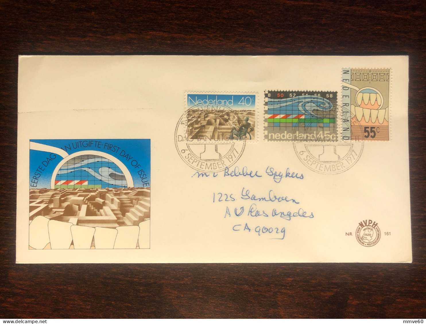 NETHERLANDS  FDC COVER 1977 YEAR  DISABLED PEOPLE DENTISTRY DENTAL HEALTH MEDICINE STAMPS - FDC