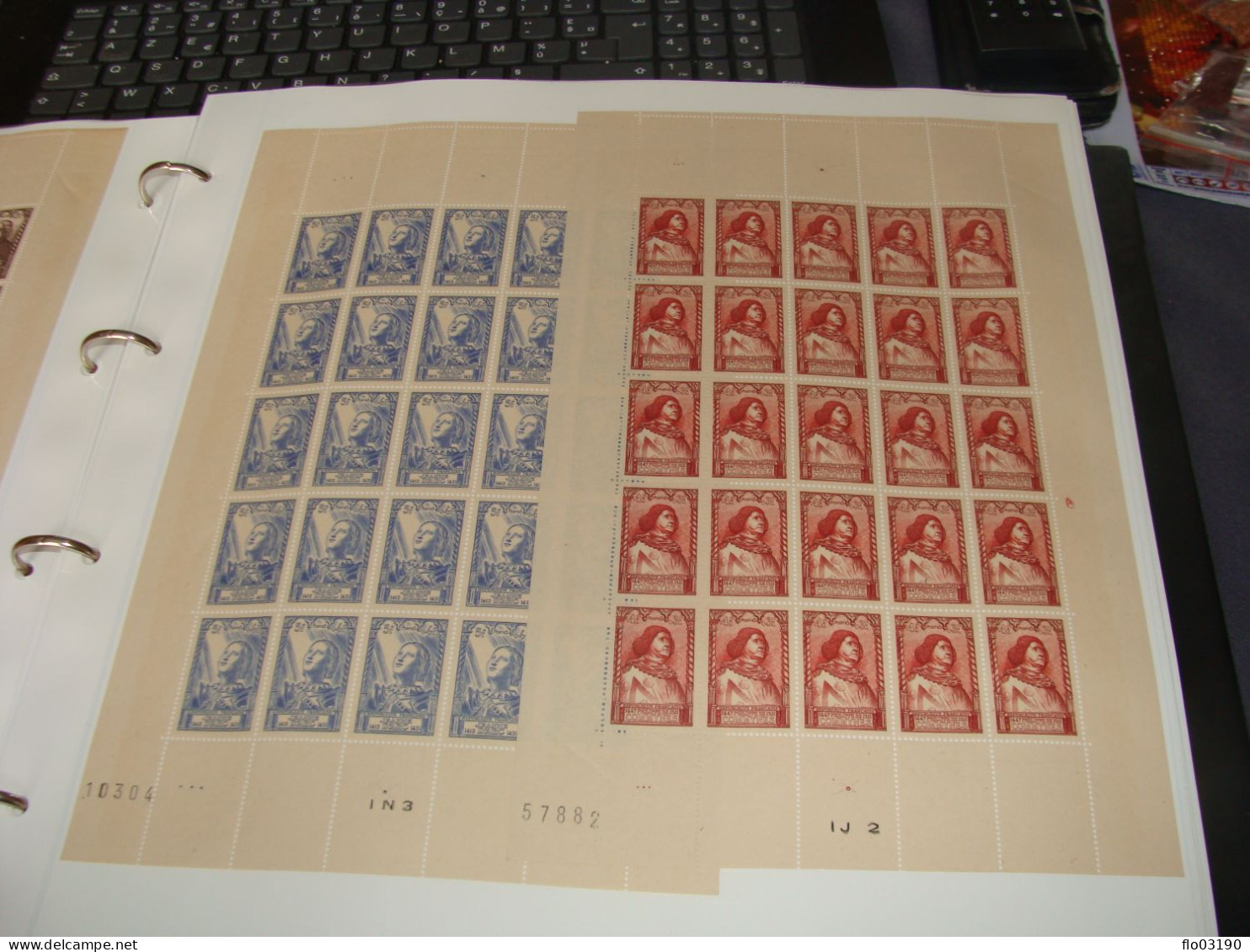 N° 765 Au 770 En Feuille De 25 Timbres Entières Neuves - Full Sheets