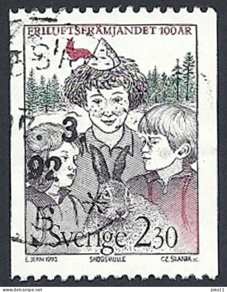 Schweden, 1992, Michel-Nr. 1704, Gestempelt - Oblitérés