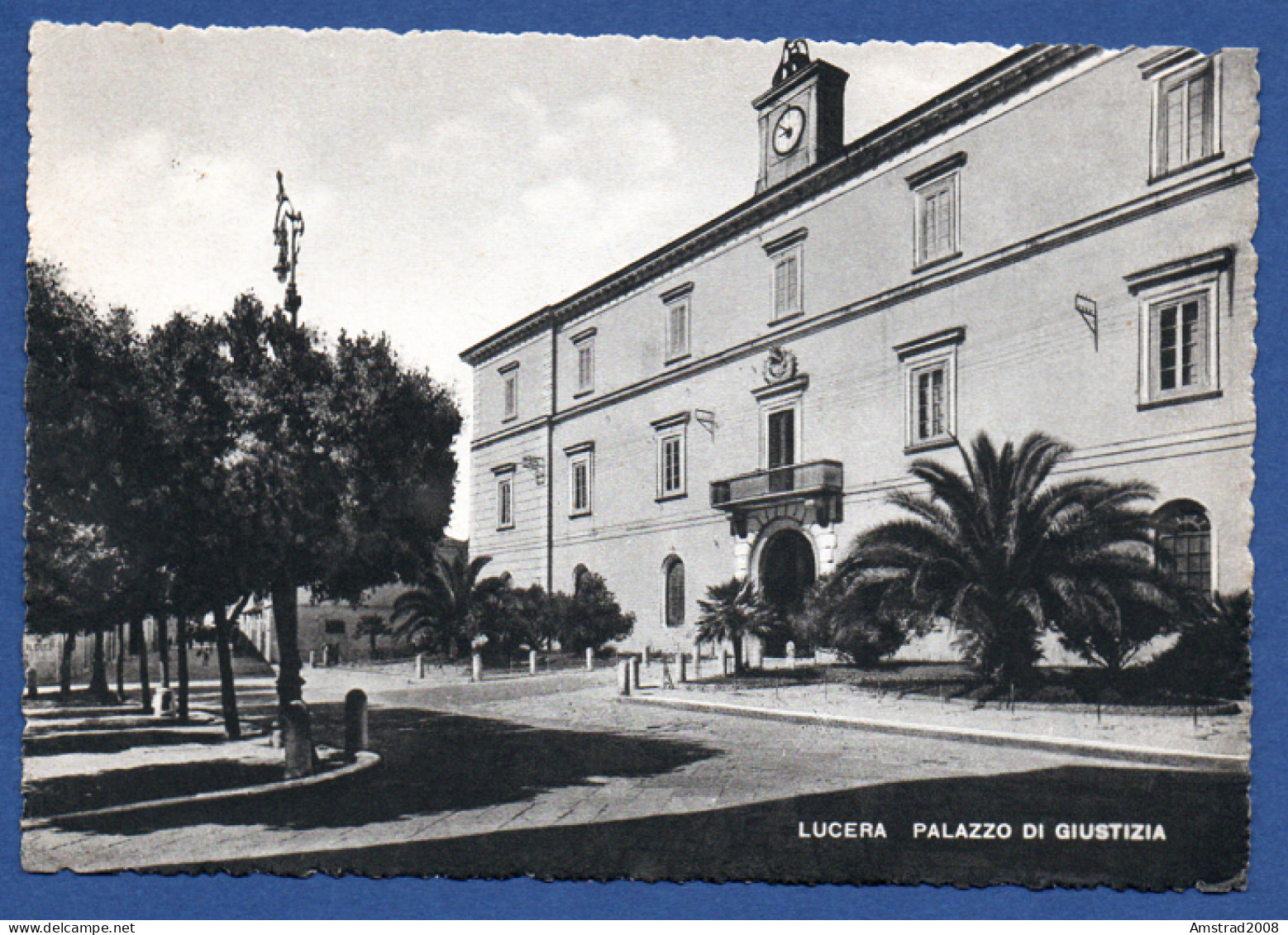 1938 - LUCERA - PALAZZO DI GIUSTIZIA  -  ITALIE - Foggia