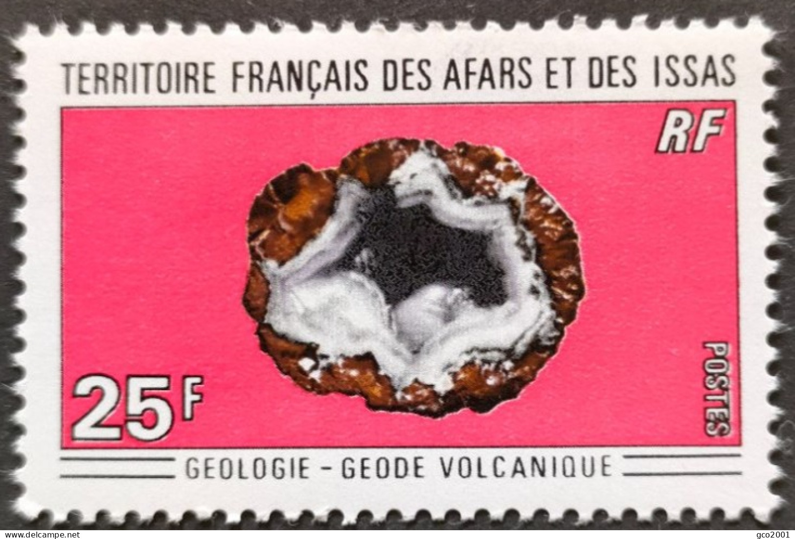 AFARS ET ISSAS / YT 370 / GEOLOGIE - GEODE VOLCANIQUE / NEUF ** / MNH - Neufs