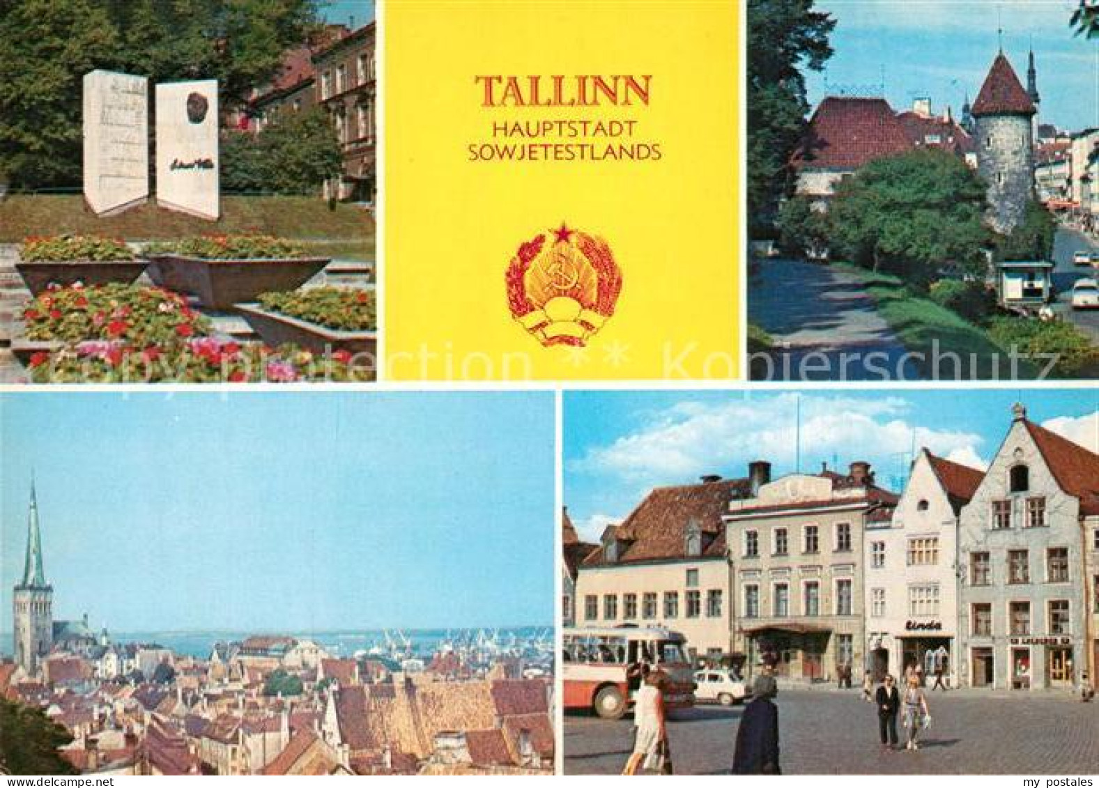 73341632 Tallinn Vilde Denkmal Altstadt Hauptstadt Sowjetestlands Tallinn - Estonia