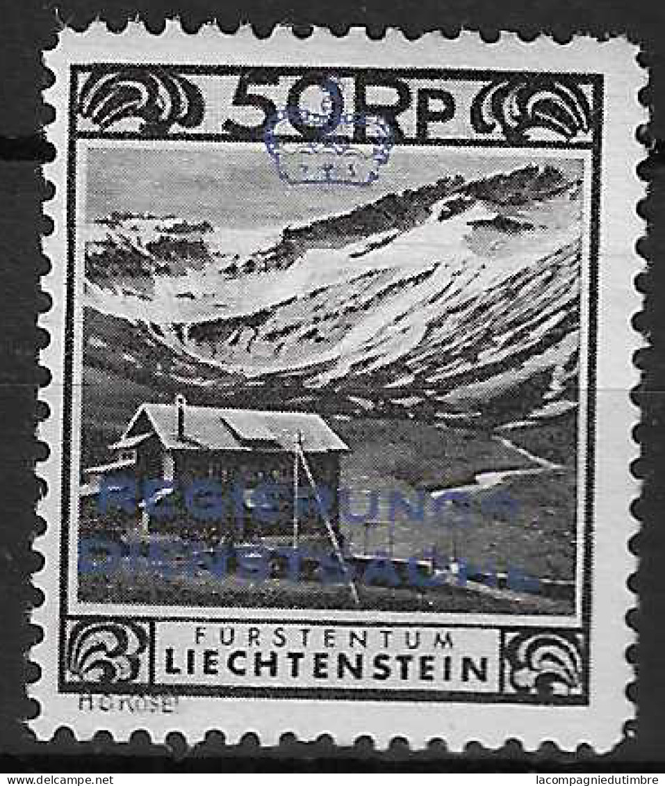 Liechtenstein Service YT N° 6 Neuf ** MNH. TB - Dienstmarken