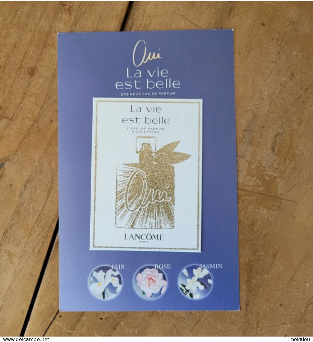 Carte Lancome La Vie Est Belle A/carte - Modern (from 1961)