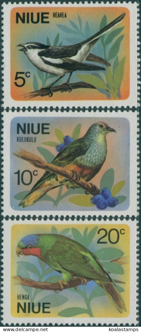 Niue 1971 SG158-160 Birds MNH - Niue