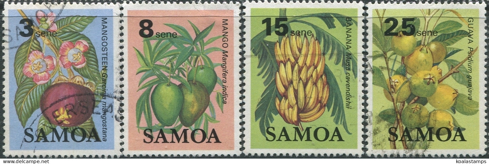 Samoa 1983 SG649-658 Fruits (4) FU - Samoa (Staat)