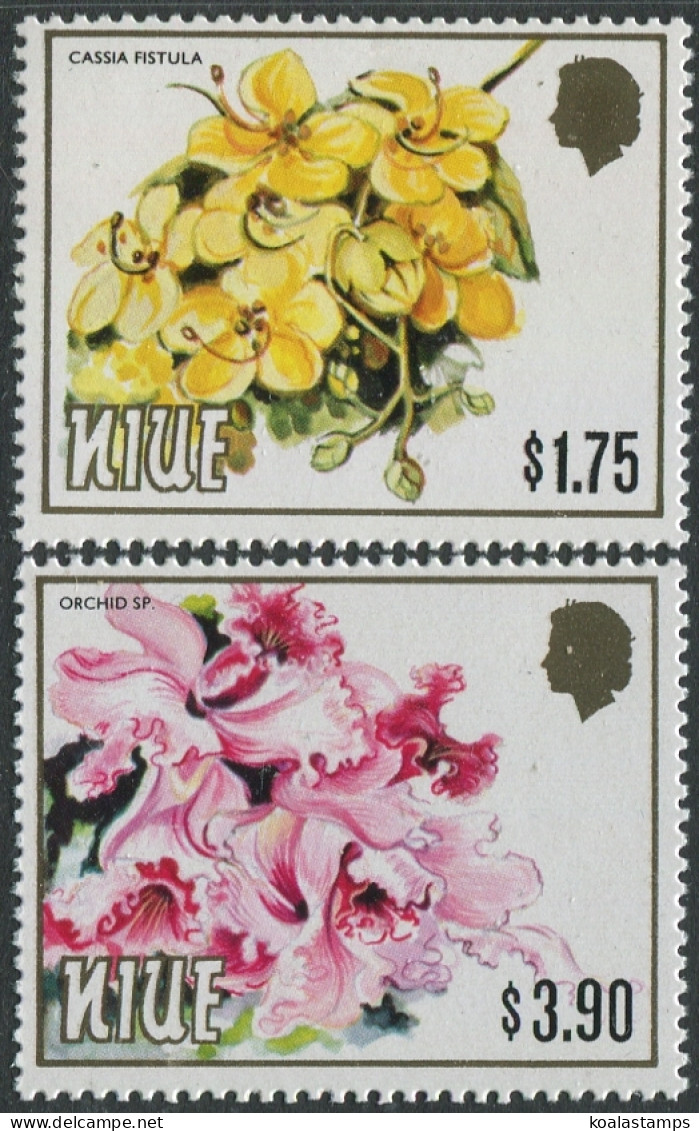 Niue 1984 SG537-539 Flowers (2) MNH - Niue