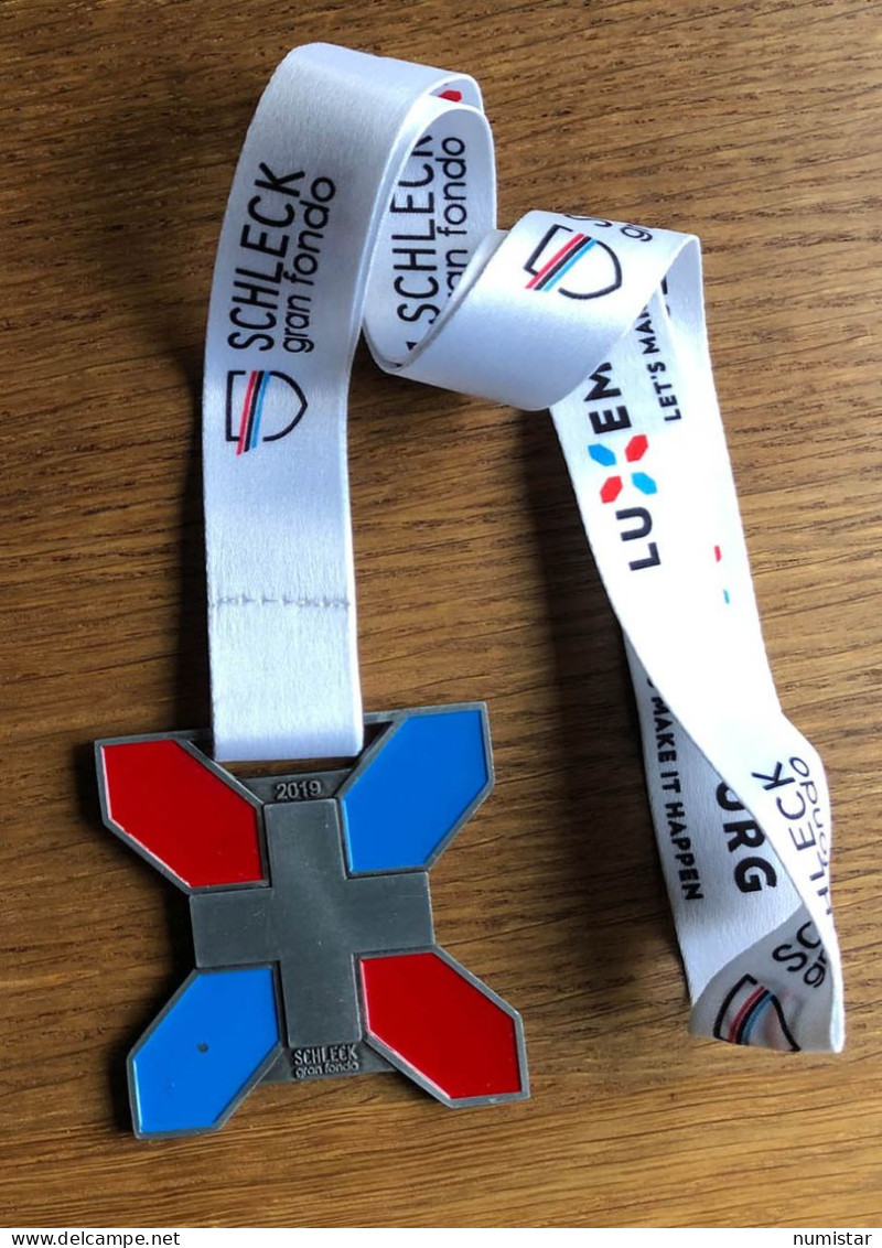 Medaille , Schleck Gran Fondo 2019 , Luxemburg , Luxembourg - Wielrennen