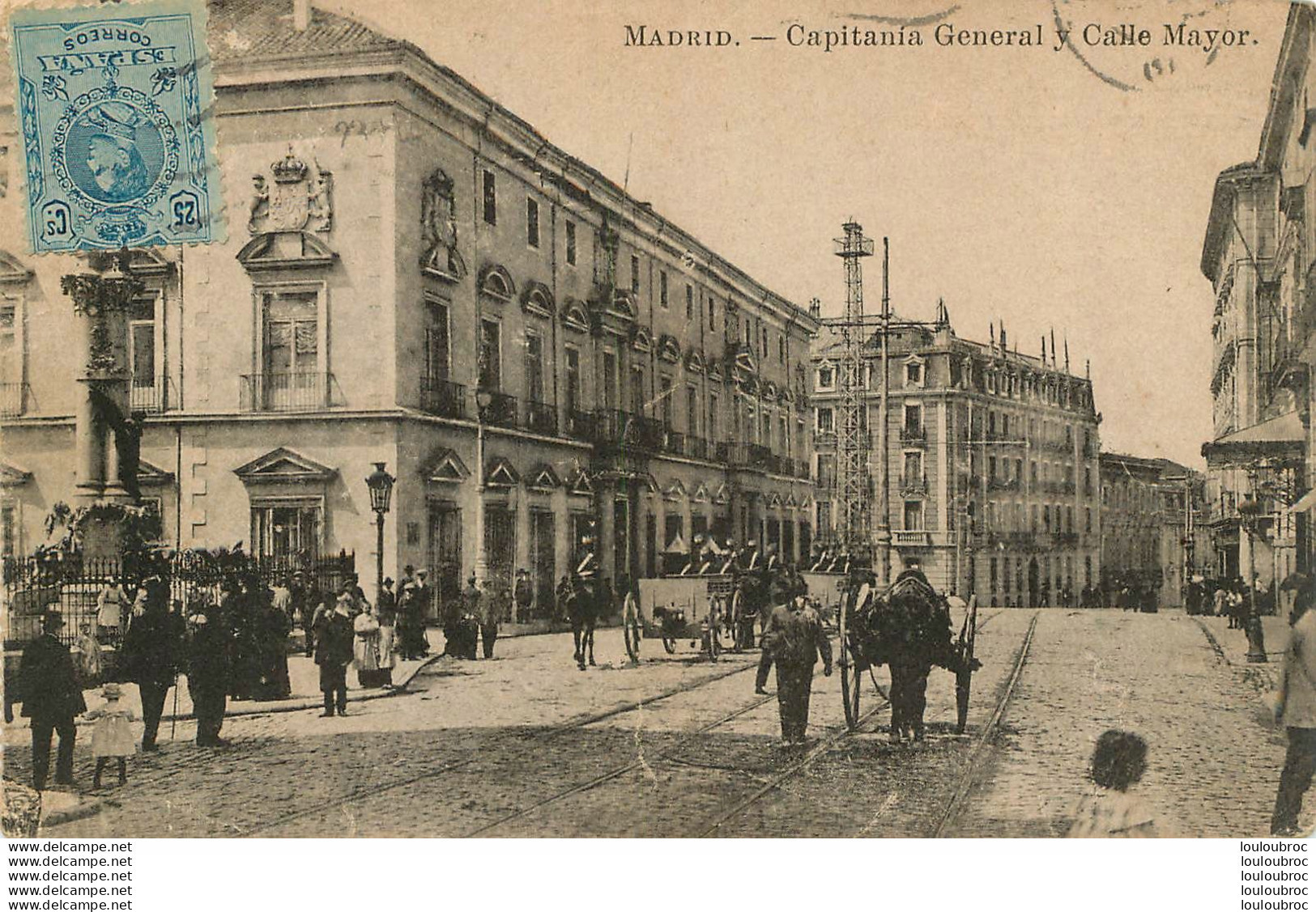 MADRID CAPITANIA GENERAL Y CALLE MAYOR - Madrid
