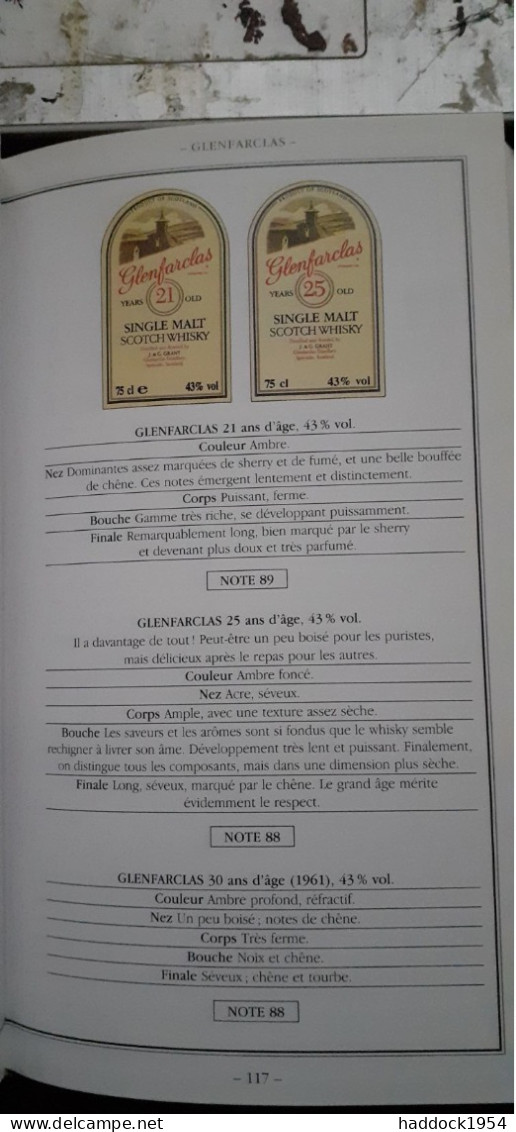 Nouveau Guide De L'amateur De MALT WHISKY MICHAEL JACKSON Solar 1996 - Gastronomia