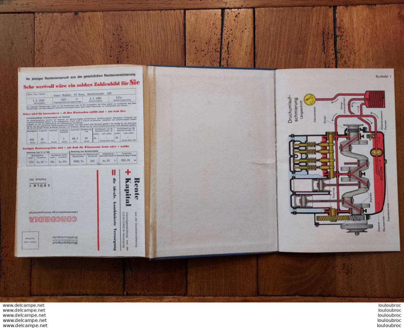 KRAFTFAHRTECHNISCHER LEITFADEN AIDE CONDUITE AUTOMOBILE 1957 ECRIT EN ALLEMAND 456 PAGES - Coches