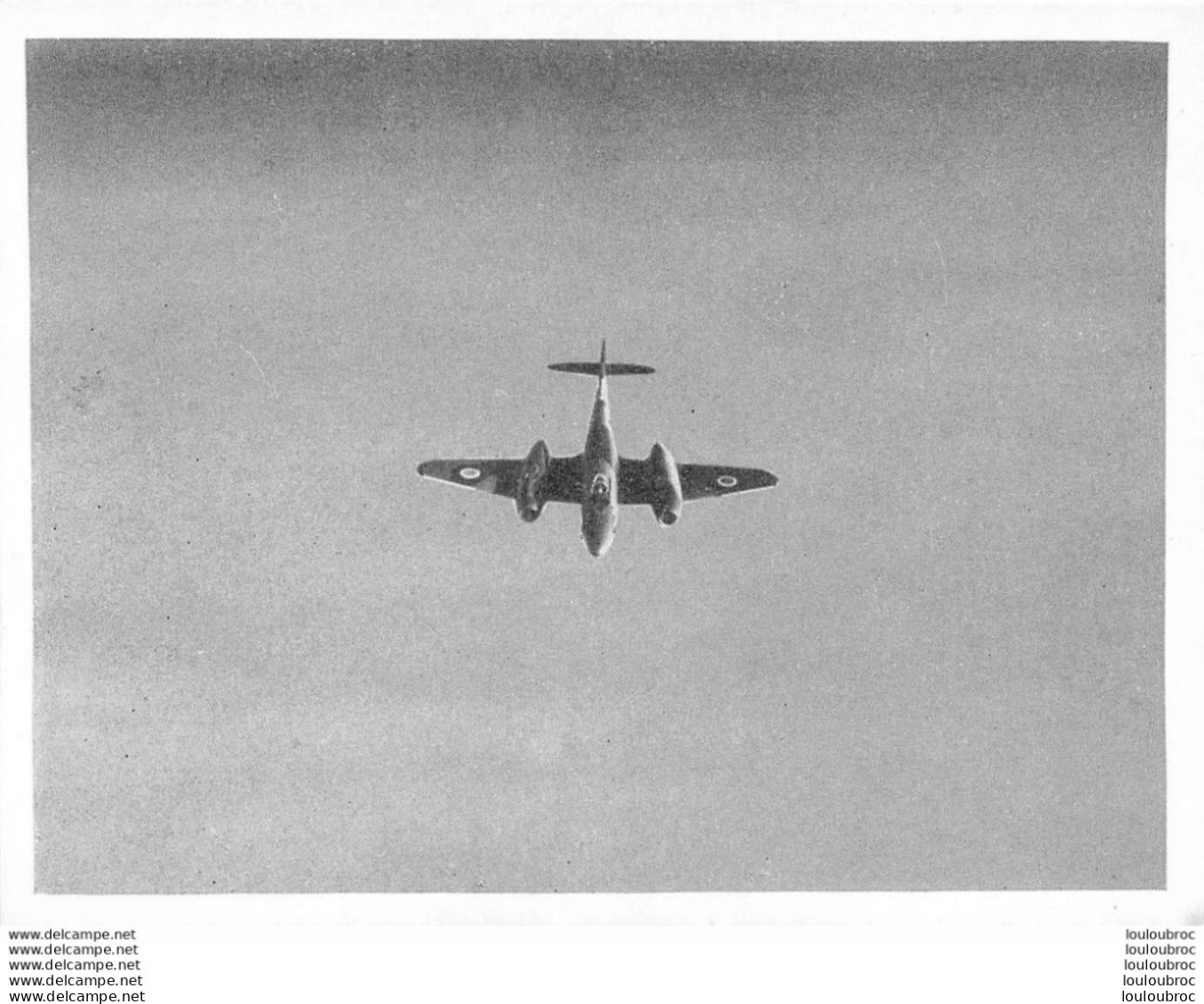 AVION METEOR F MK.4  PHOTO  M.A.P. ISSUE 1 FORMAT 10.50 X 8 CM - Aviation