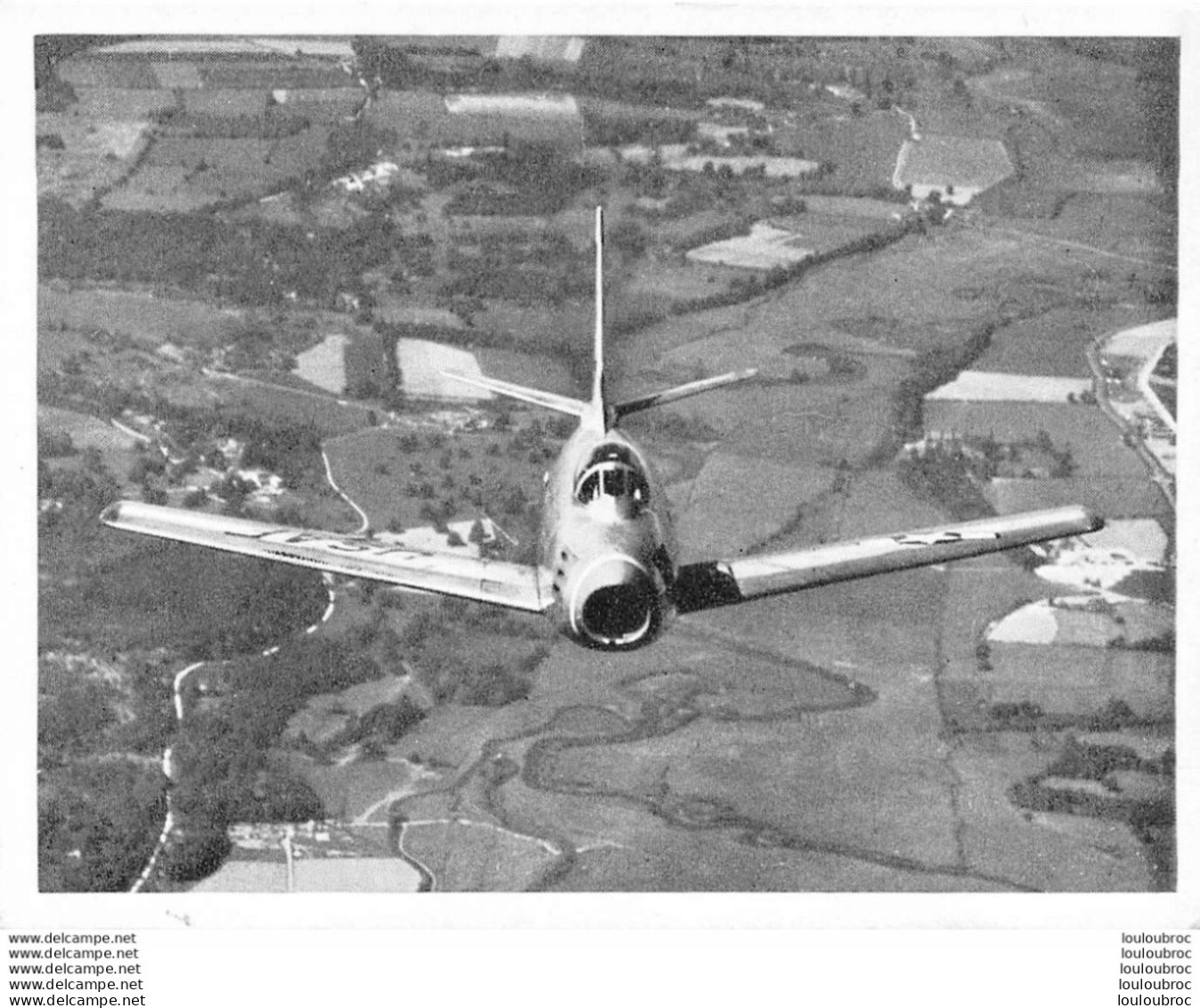 AVION  F-86E SABRE PHOTO  M.A.P. ISSUE 1 FORMAT 10.50 X 8 CM - Aviazione
